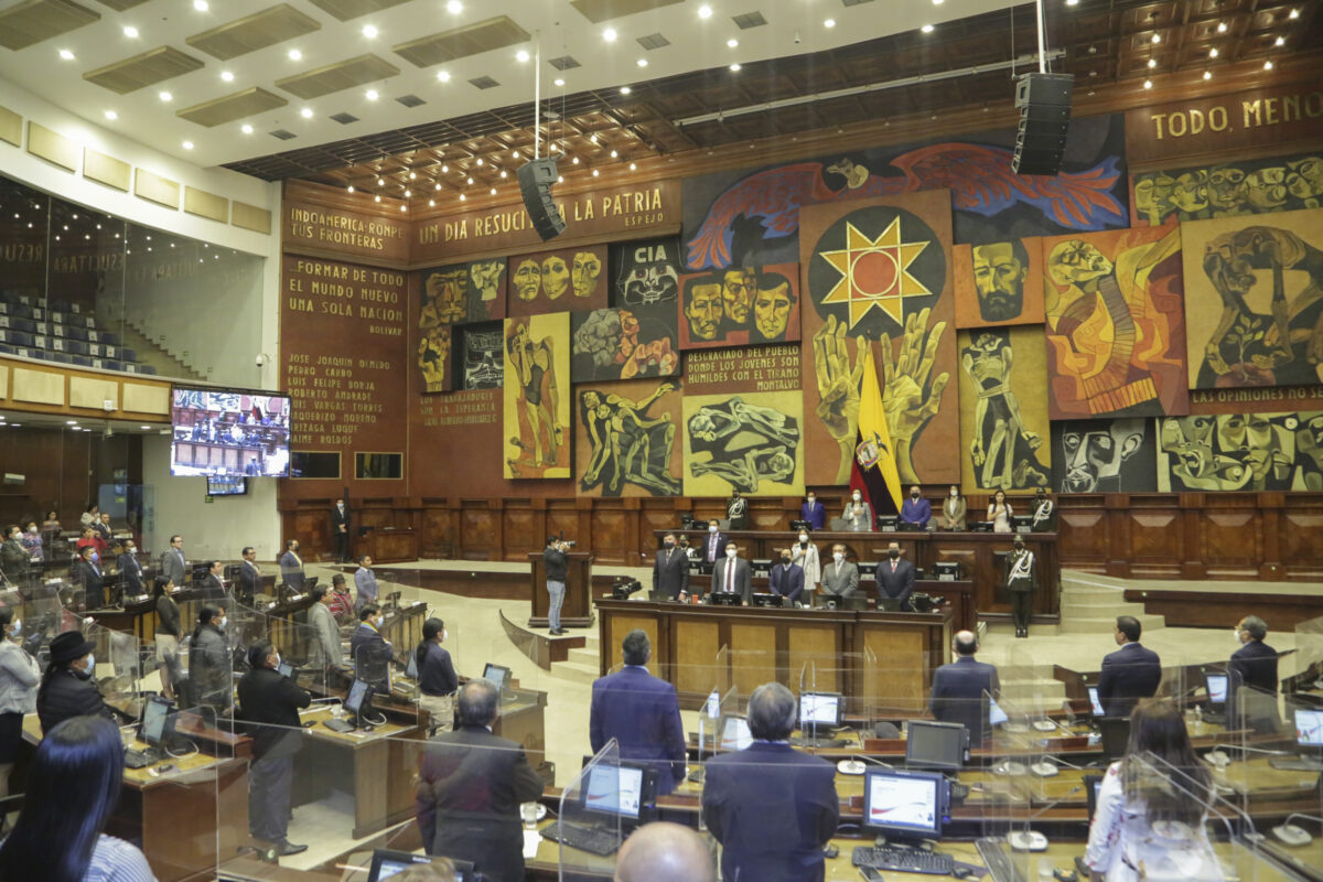 SESIÓN NO. 748 DEL PLENO DE LA ASAMBLEA NACIONAL, ECUADOR, 07 DE DICIEMBRE DEL 2021